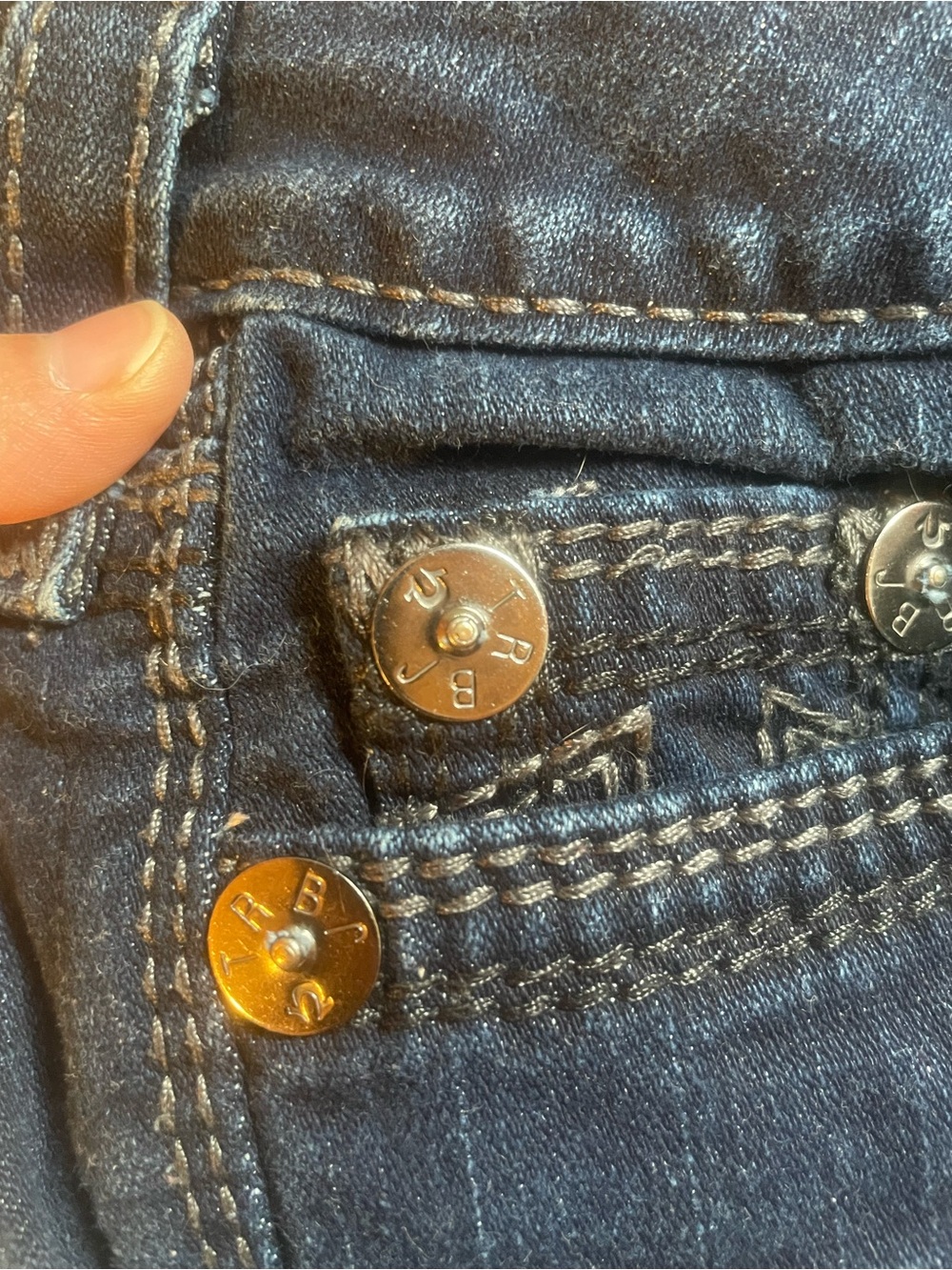 **Rare**True Religion Joey Big T Y2K - Picture 5 of 7